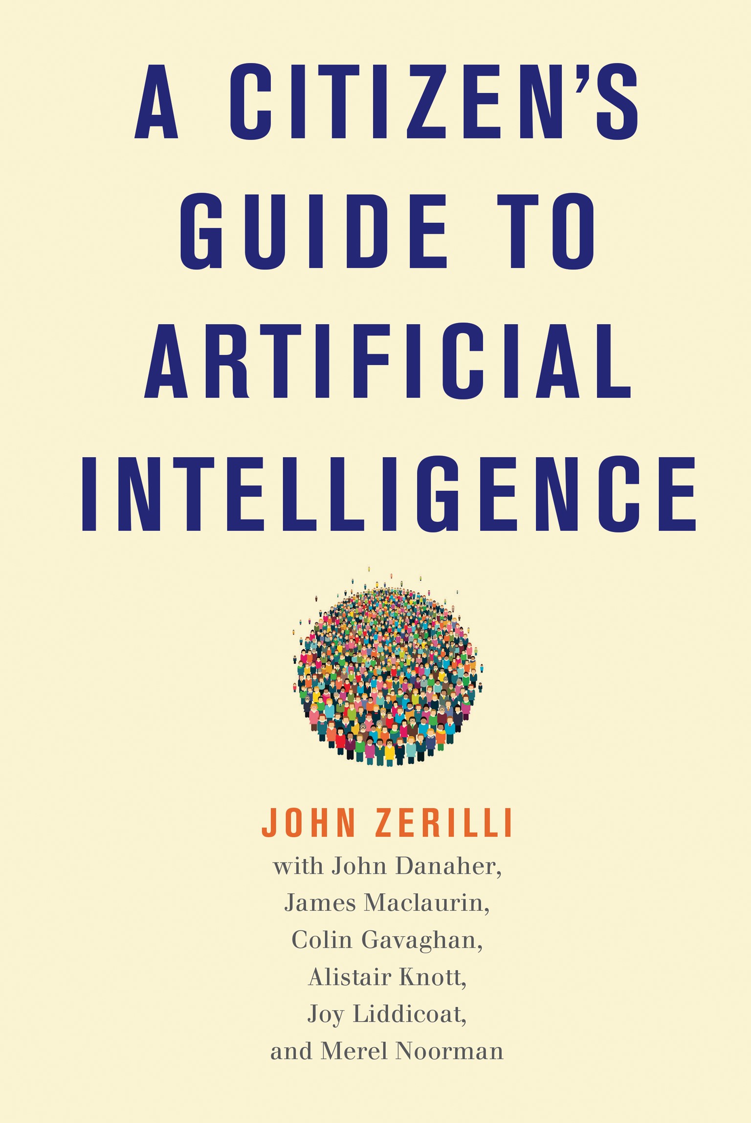 Cover of Zerilli et al's book Citizen's Guide to AI