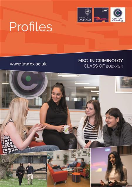 MSc Criminology profiles