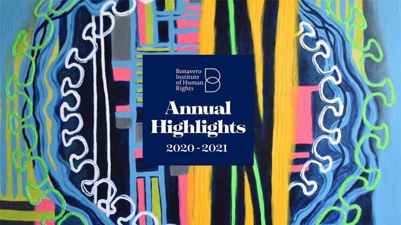 Bonavero Annual Highlights 2020-21