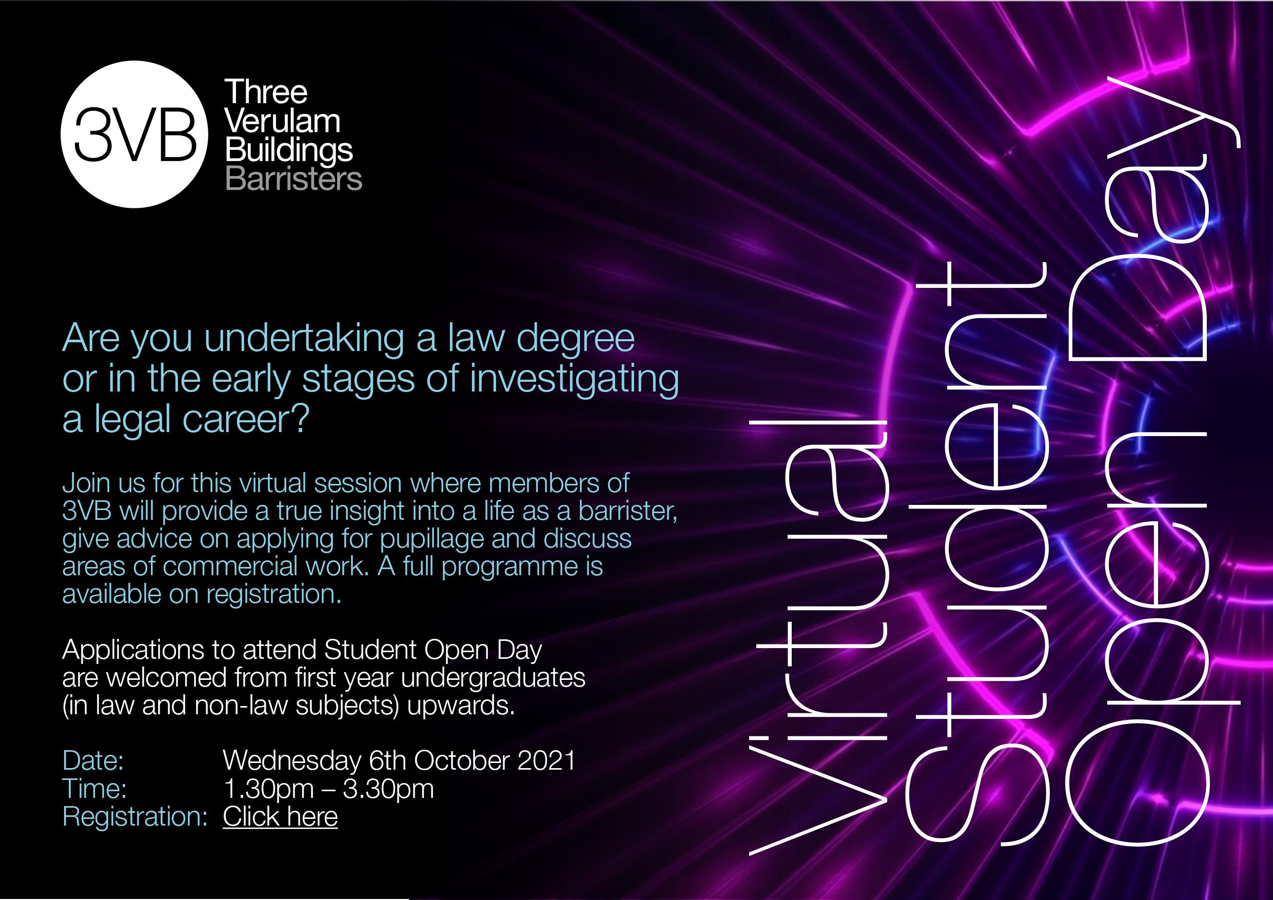 3VB Student Open Day 2021