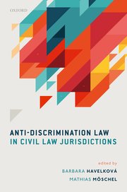 Book Cover for Anti-Discrimination Law in Civil Law Jurisdictions.