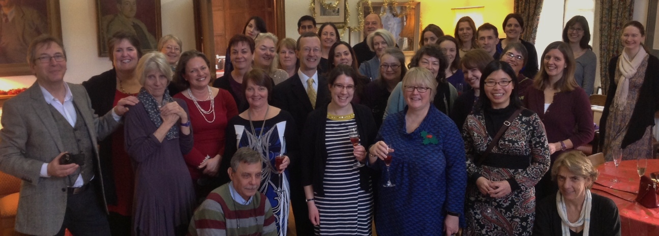 Office group of people together for group photo