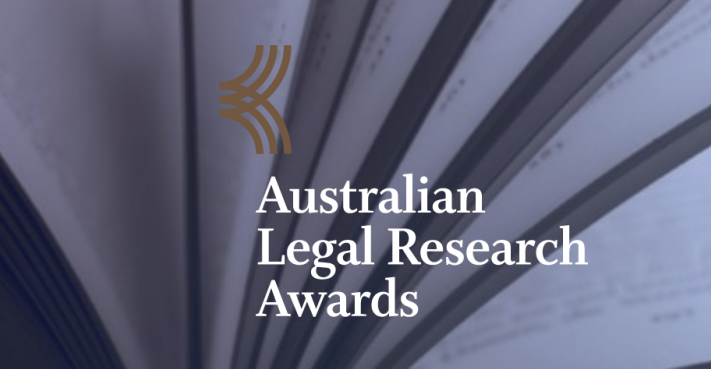 Australian Legal Research Awards logo