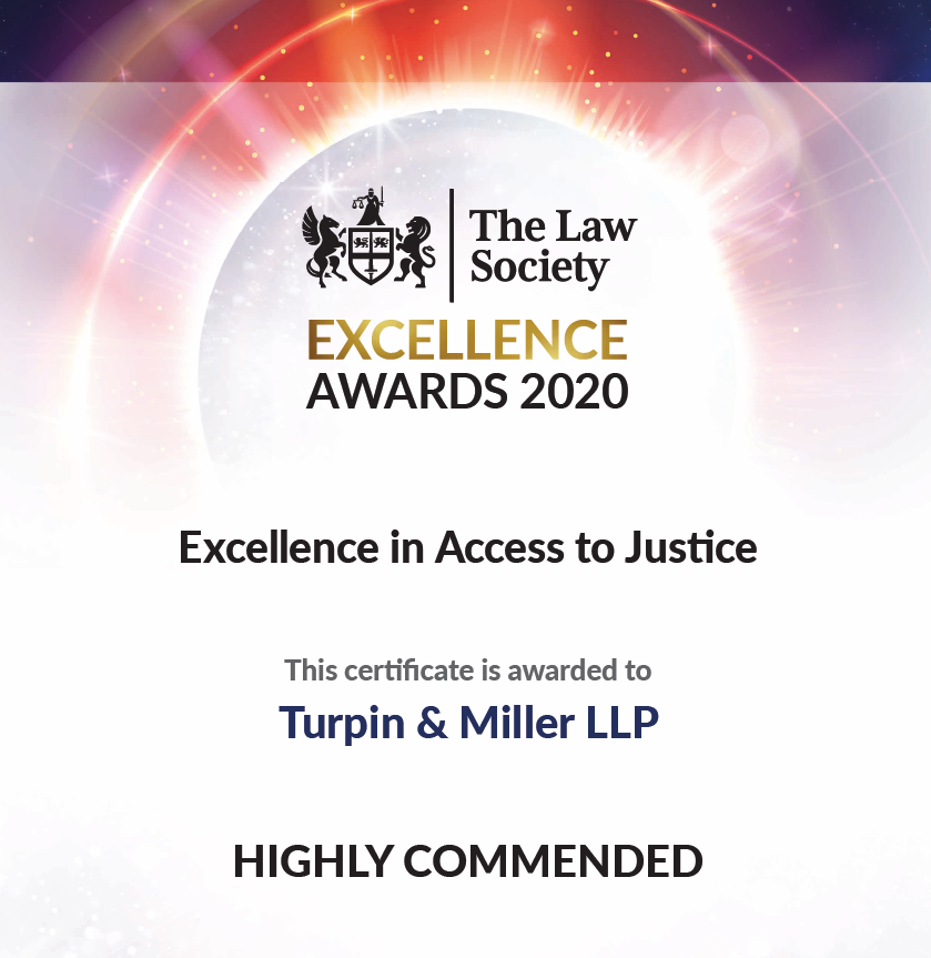 Law Society certificate