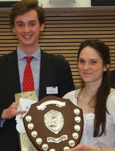 Photograph of french law moot winners 2012