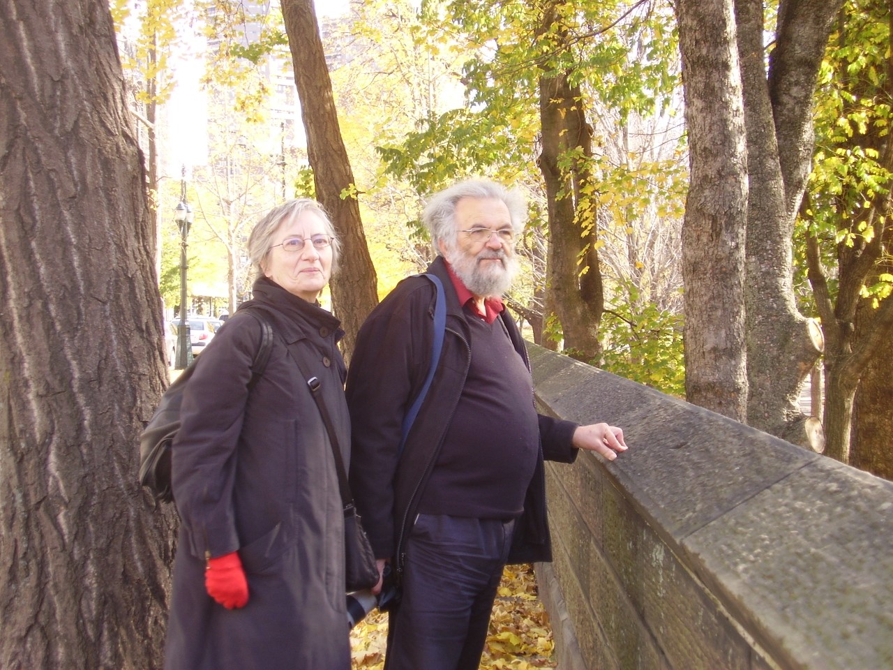 Penelope Bulloch and Joseph Raz, New York. Photo by Alex Ward