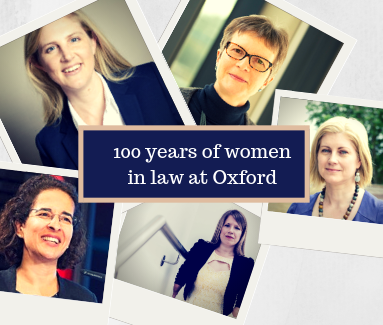 100 years of Women in Law at Oxford