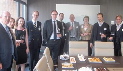 Photograph of Madrid reception at Linklaters