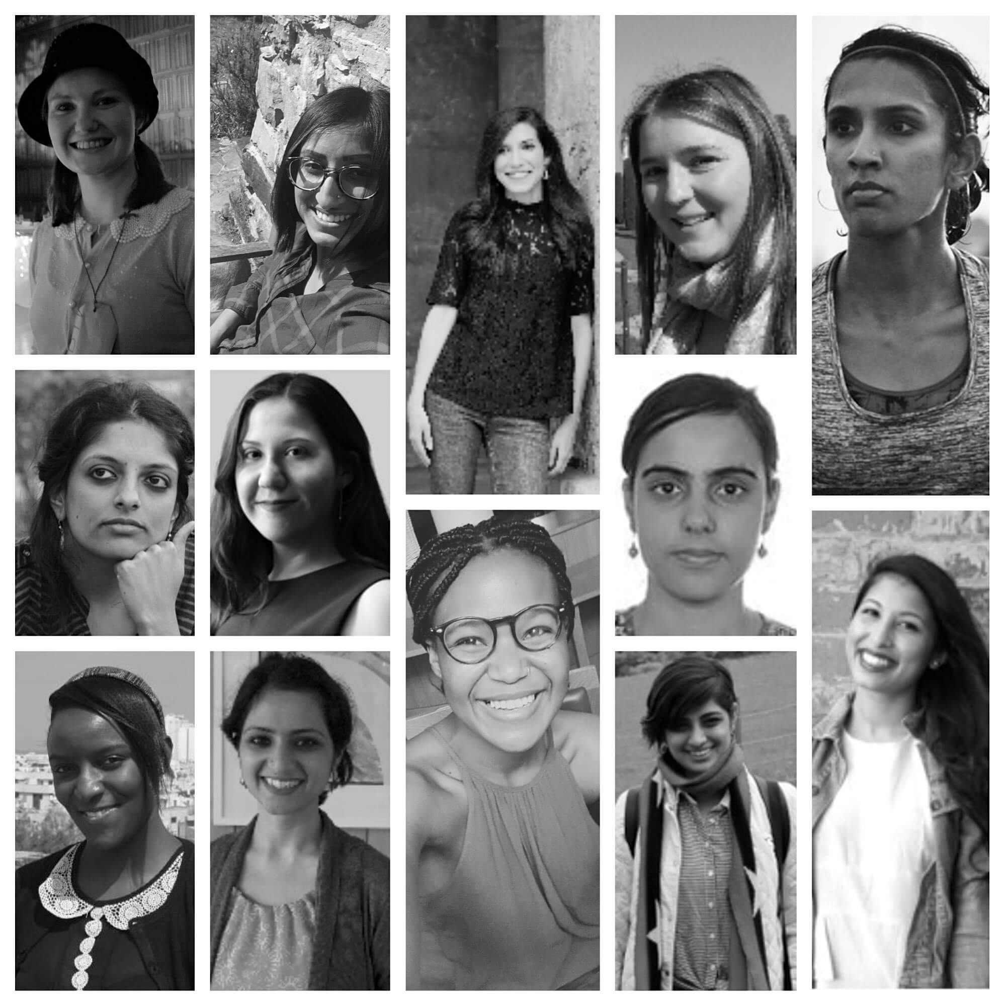 Collage of Rhodes Women at the Oxford Human Rights Hub