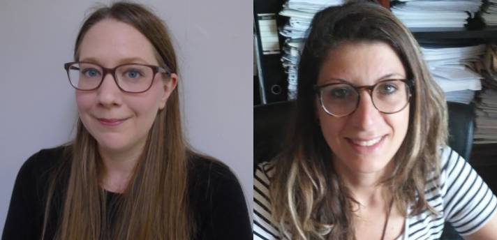 Leah Trueblood and Francesca Esposito