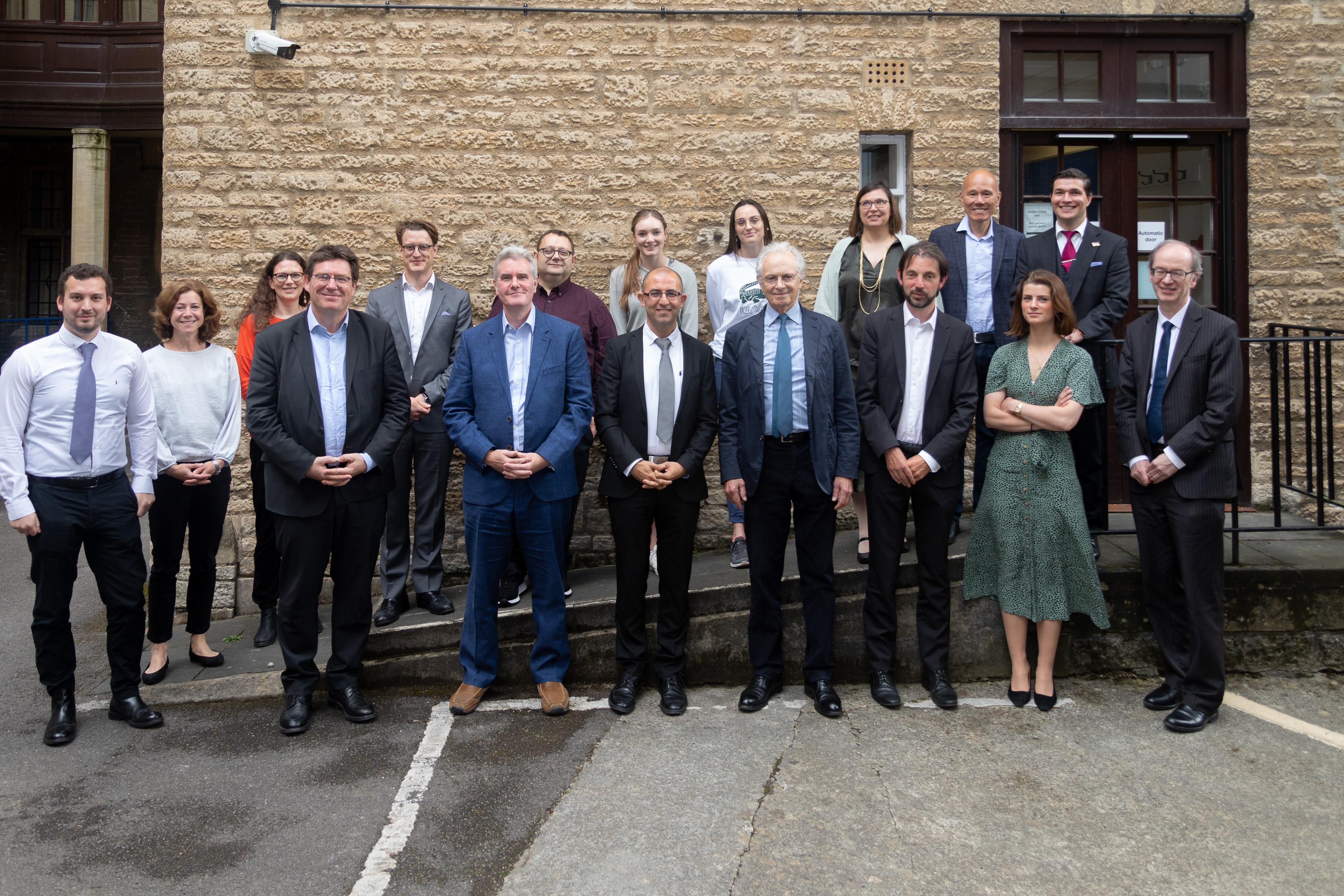 Group picture of speakers at Zuckerman celebration