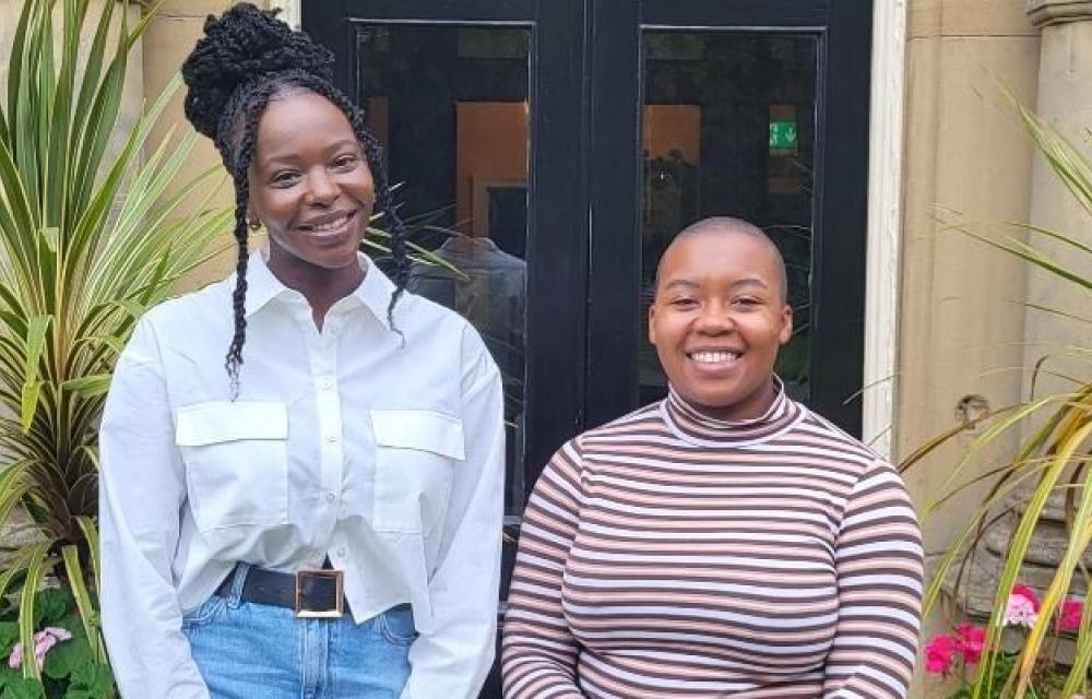 Generation Delta participants Iman Federico-Awi and Zhané Murrell-Smith