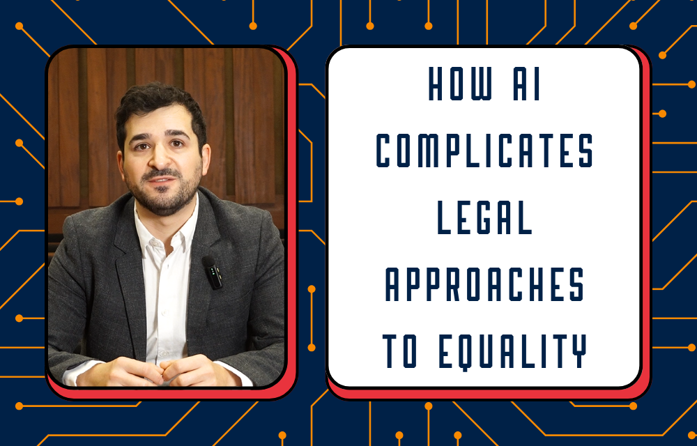 Picture of Ignacio Cofone next to the words 'How AI complicates legal approaches to equality'.