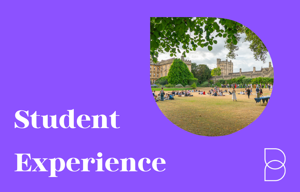 Preview box with the words 'Student Experience' and the Bonavero Institute of Human Rights logo