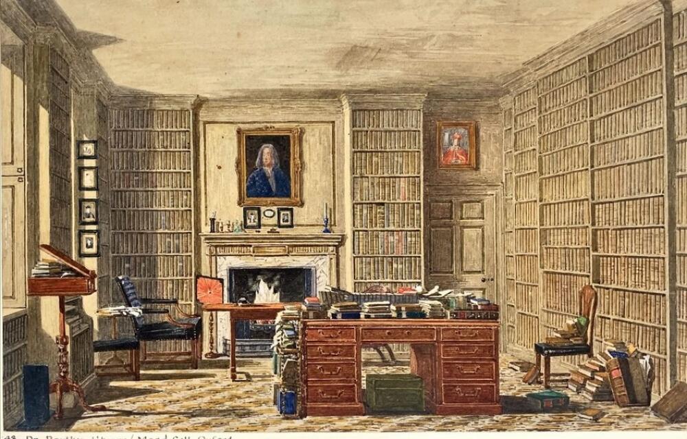 Dr Routh's Library, Magdalen College, Oxford