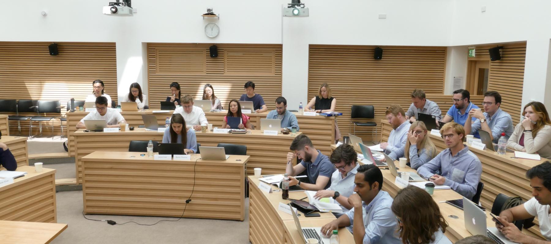 Students in the cube