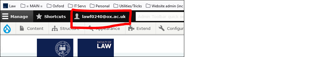 logged in screenshot #1