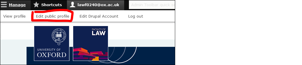 logged in screenshot #2