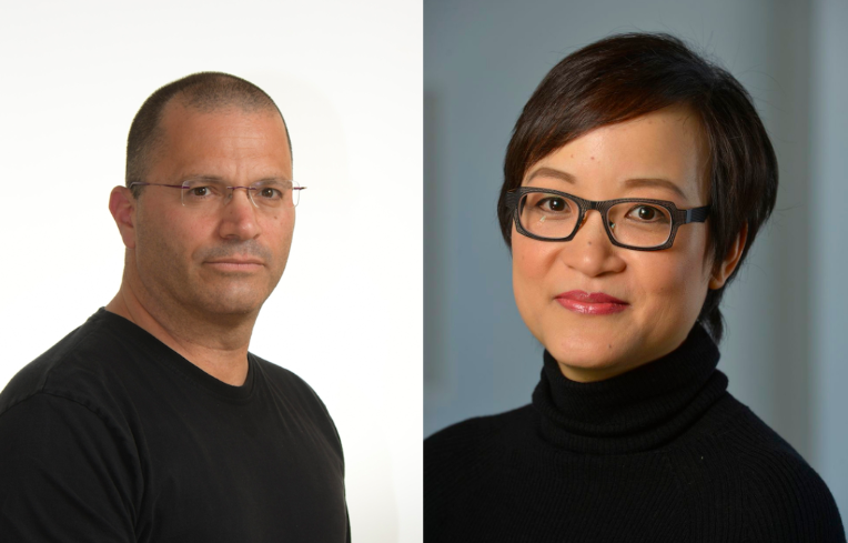 Headshots of David Enoch and Ruth Chang