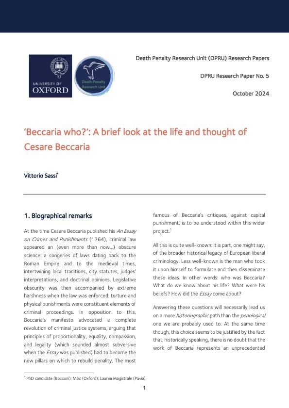 First page of DPRU Research Paper Series Paper #5