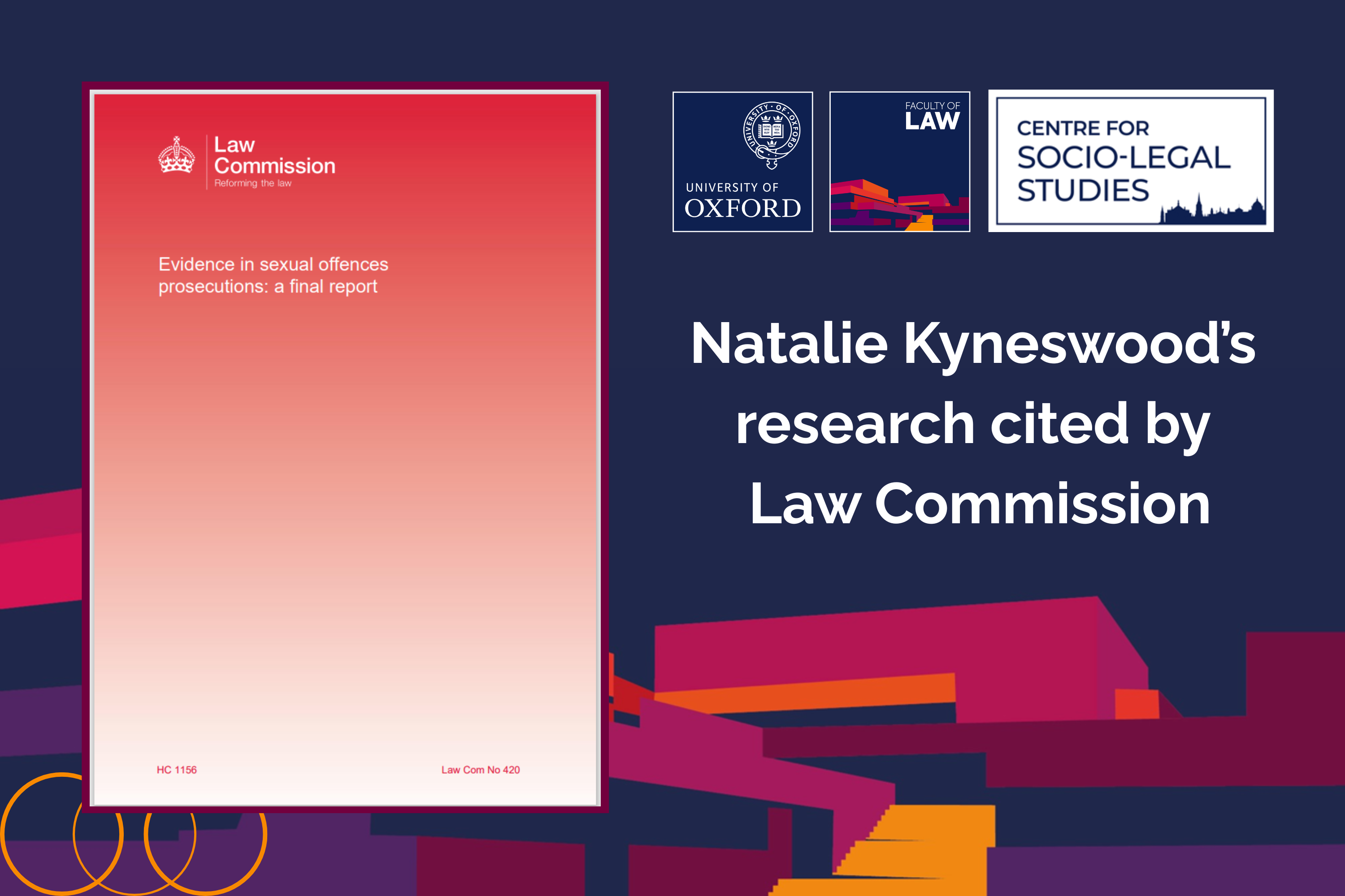 Natalie Kyneswood's research cited by the Law Commission
