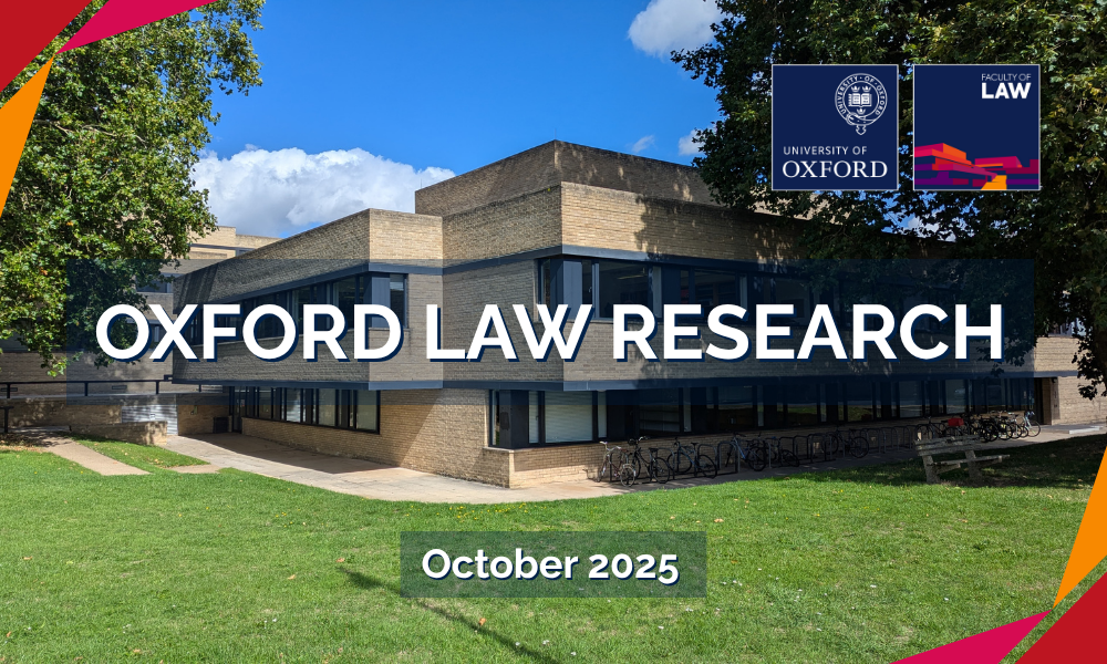 Oxford Law Research LinkedIn newsletter logo