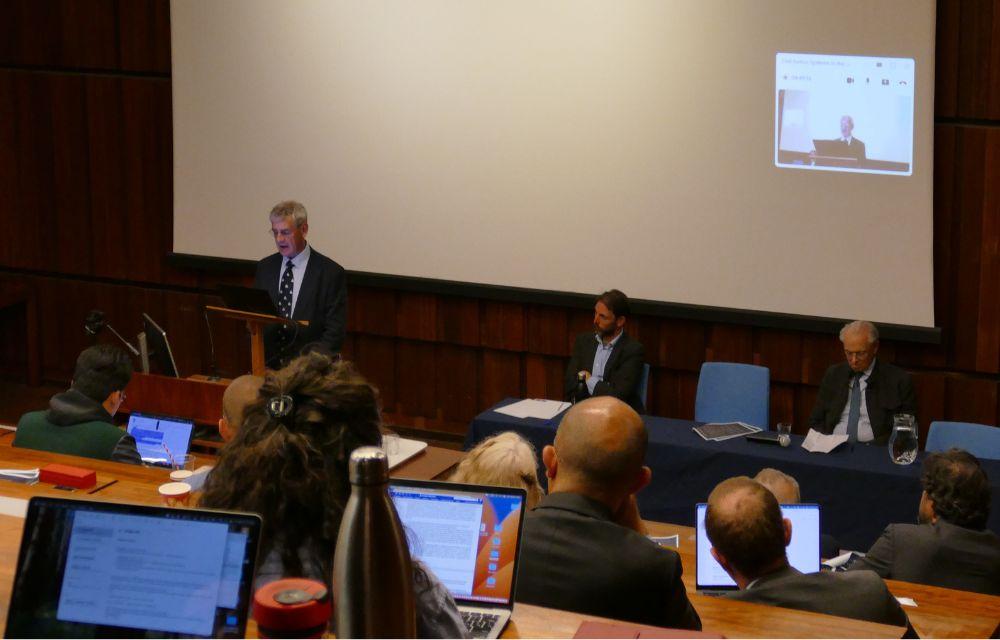 Lord Briggs speaking at the Civil Justice Systems in the 21st Century conference