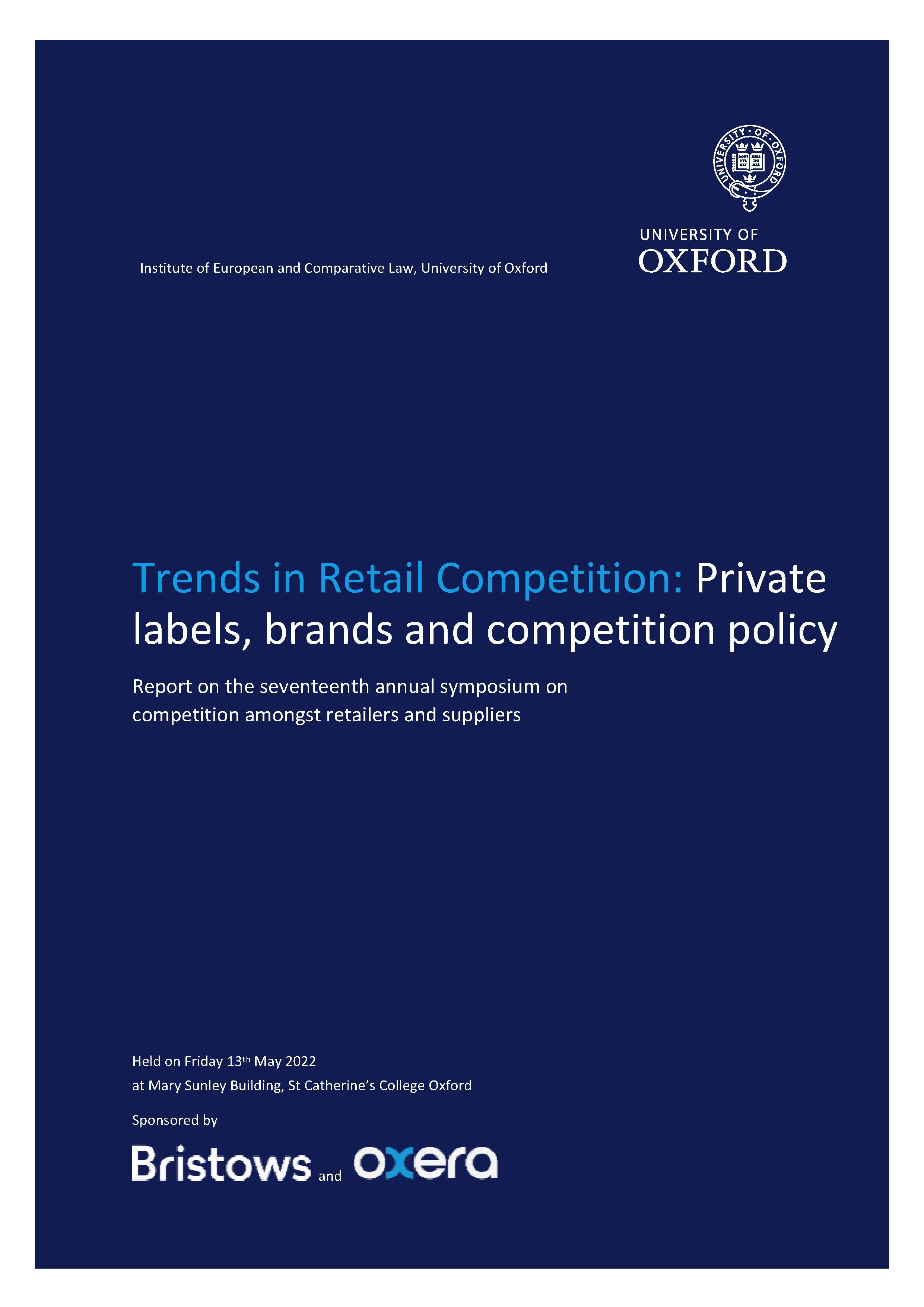 Brands in Retail Competition