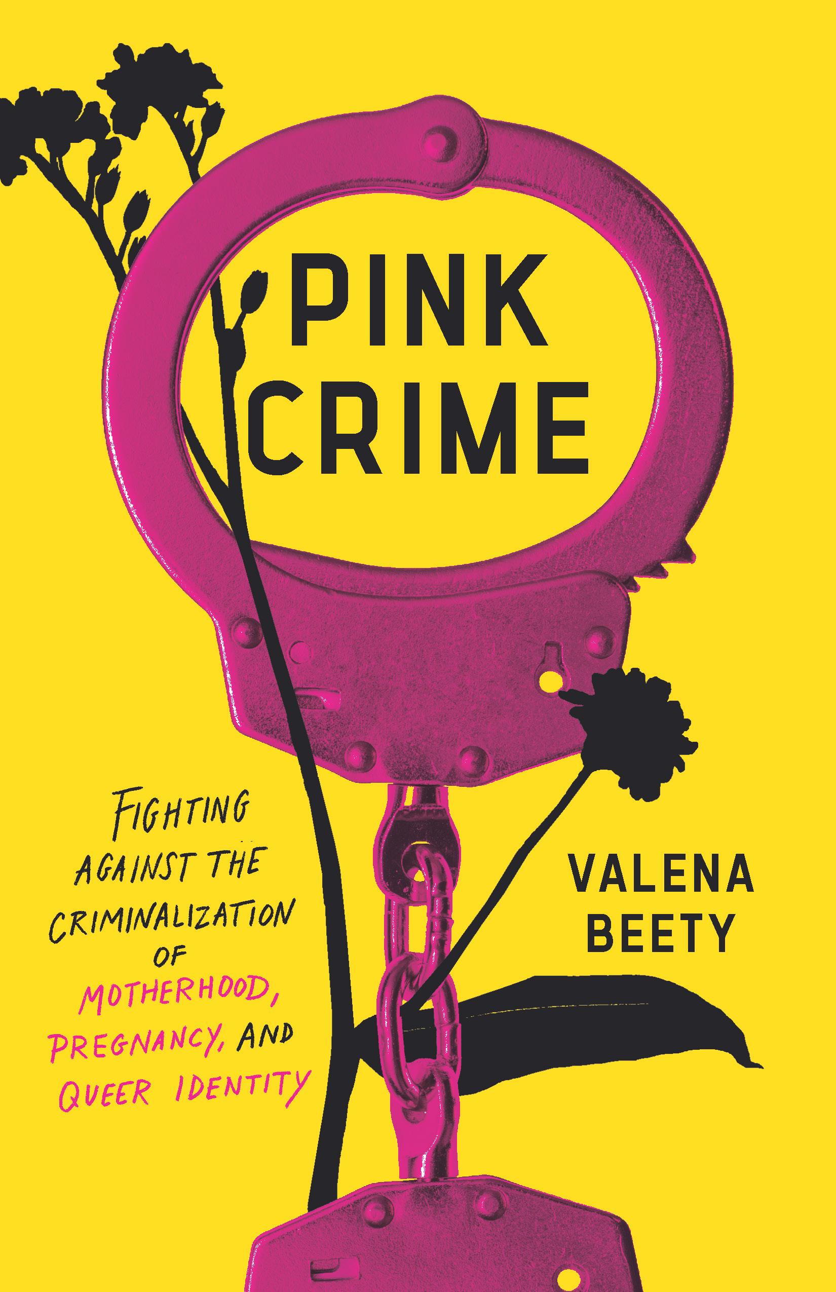 The coverpage of the book 'Pink Crime'