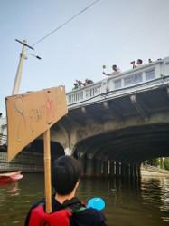 Supakorn campaigning for a constitutional amendment in Thailand