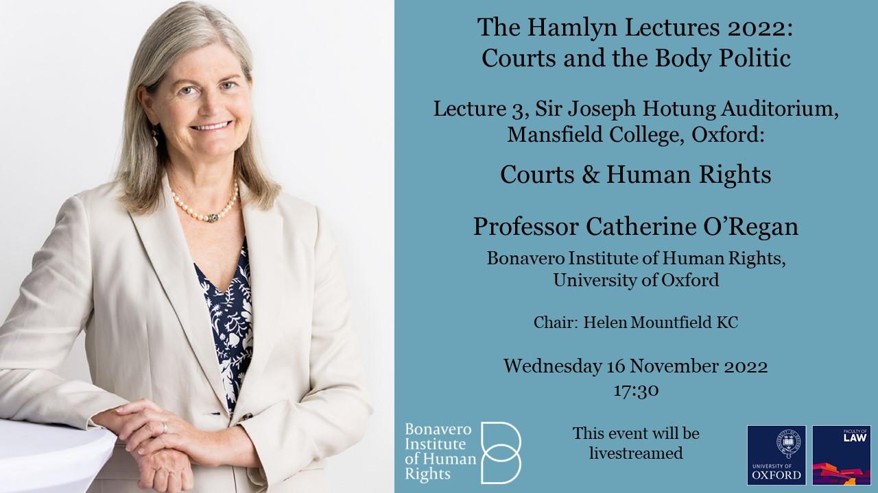 Flyer for the Hamlyn Lectures 2022