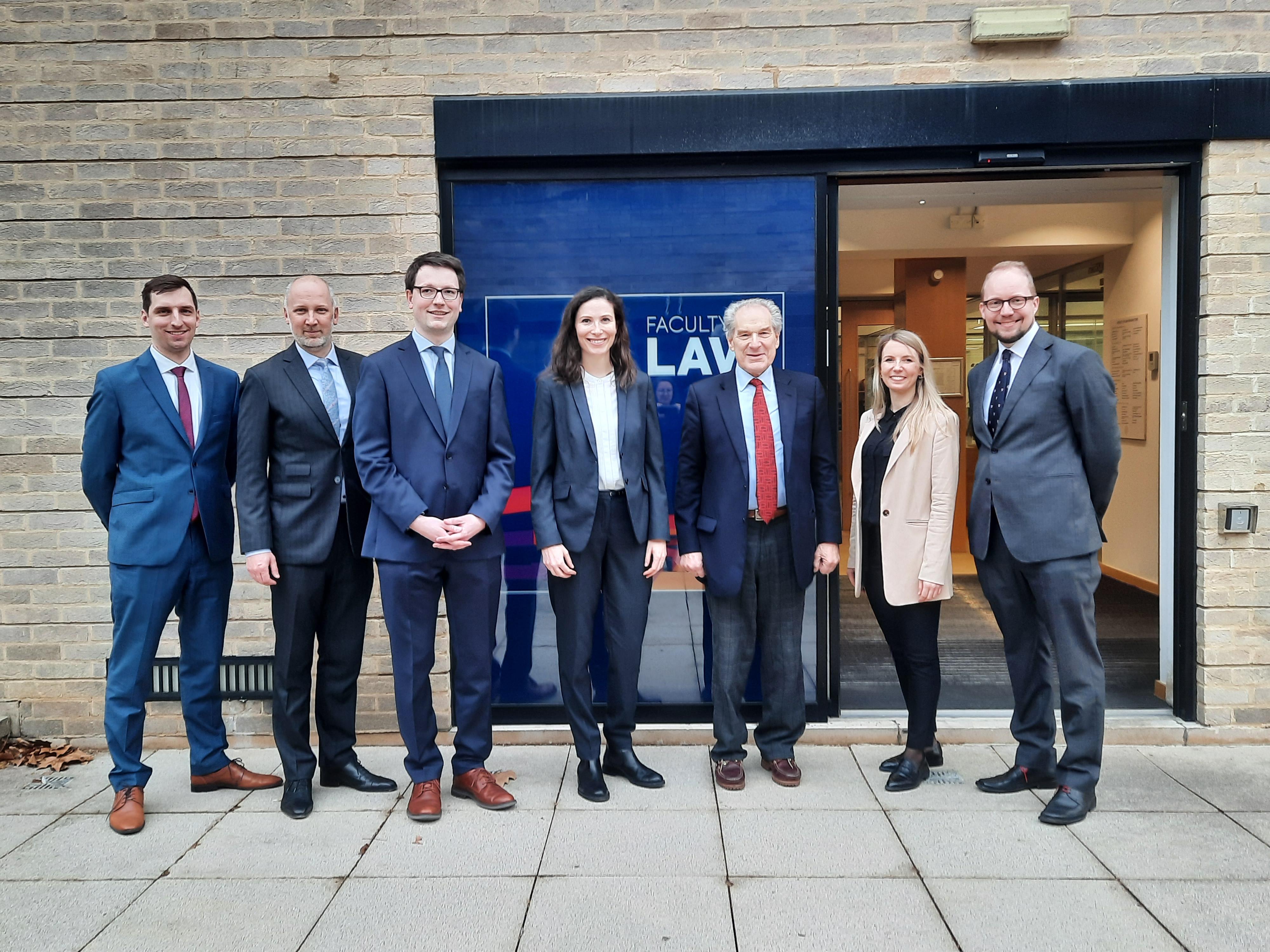 The Oxford Comparative Moot in German Law judges outside the Law Faculty