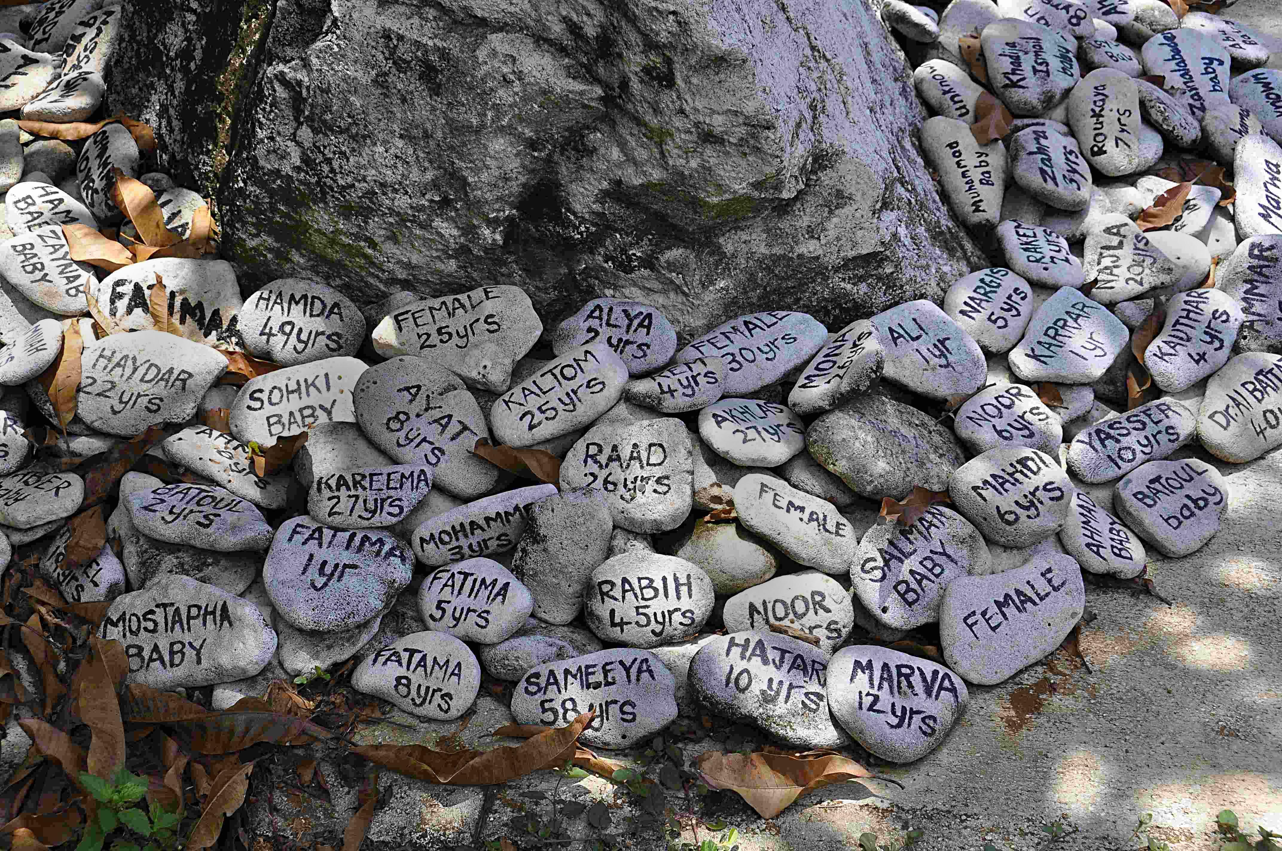 memorial stones