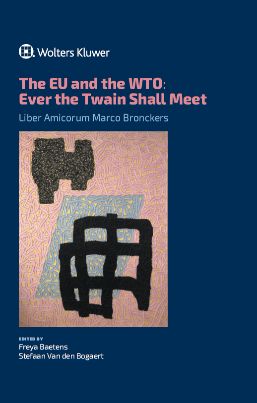 The front cover of The EU and the WTO: Ever the Twain Shall Meet