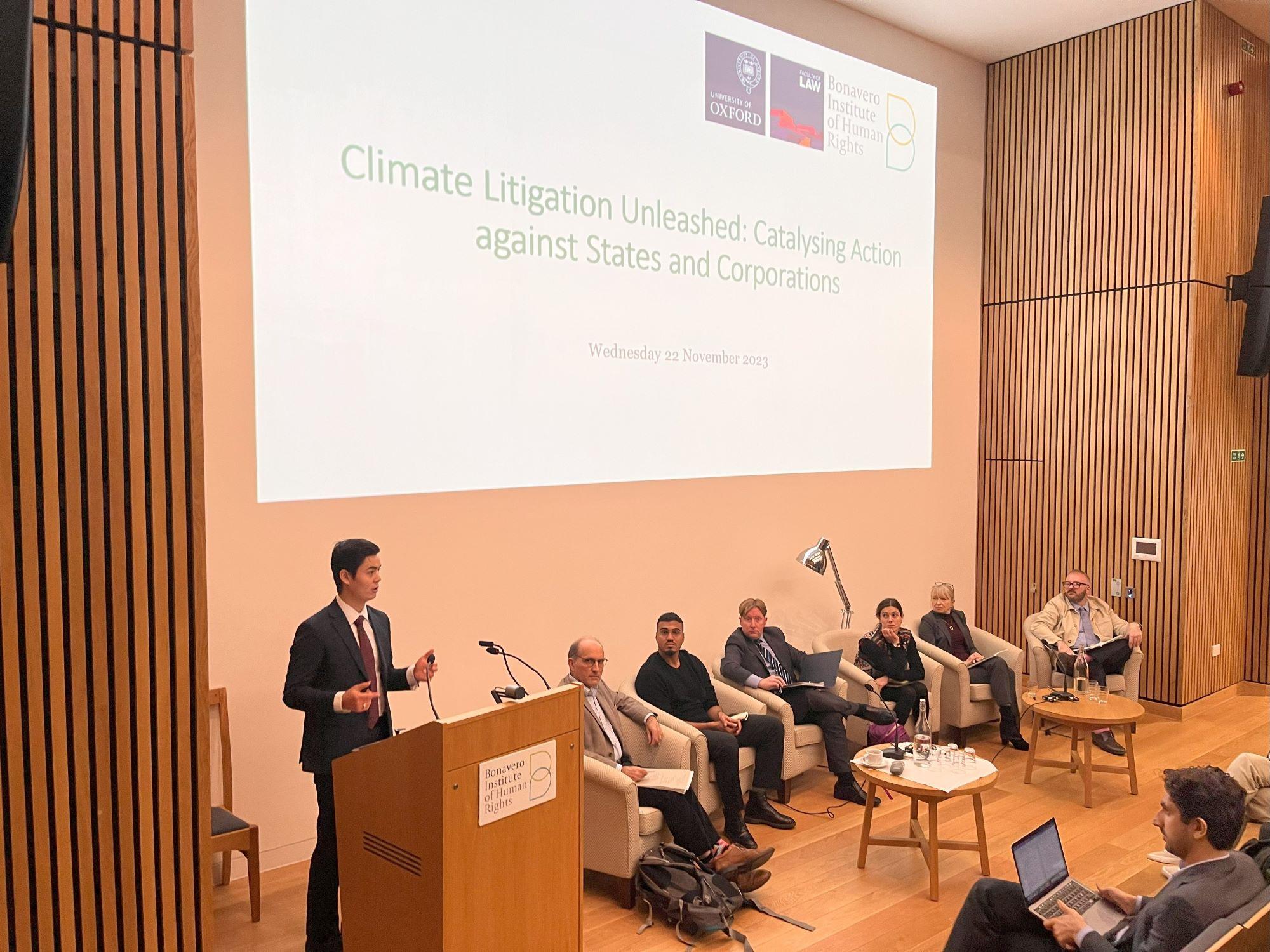Climate Litigation Bonavero