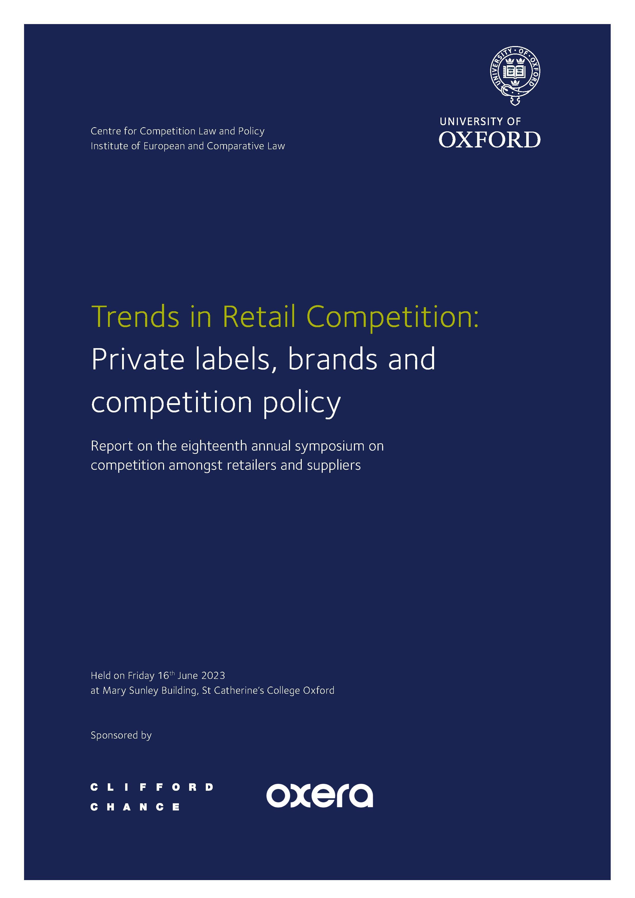 Trends in Retail Competition