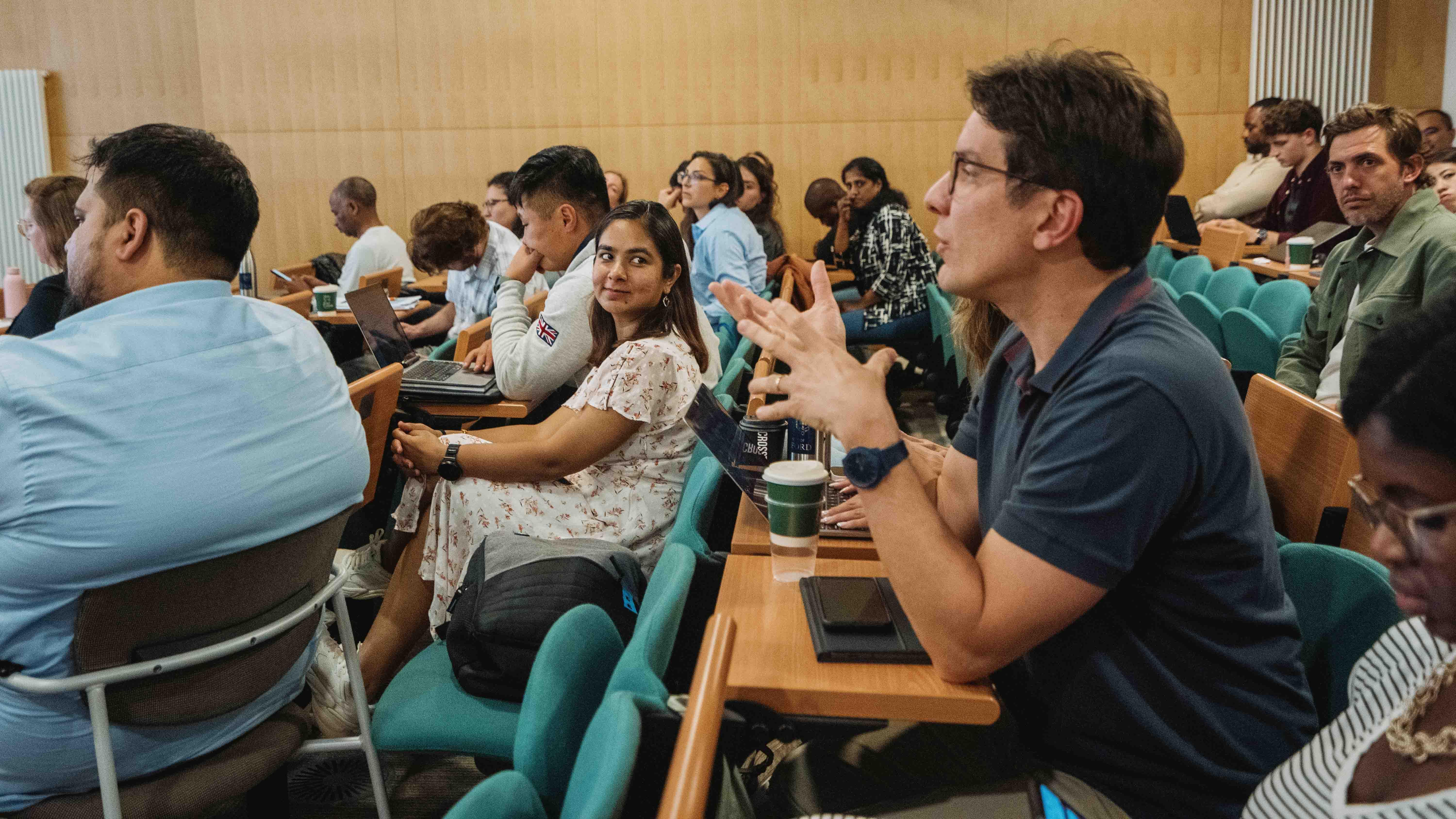 Discussion in the Lecture Theatre (2024 OMPSI)