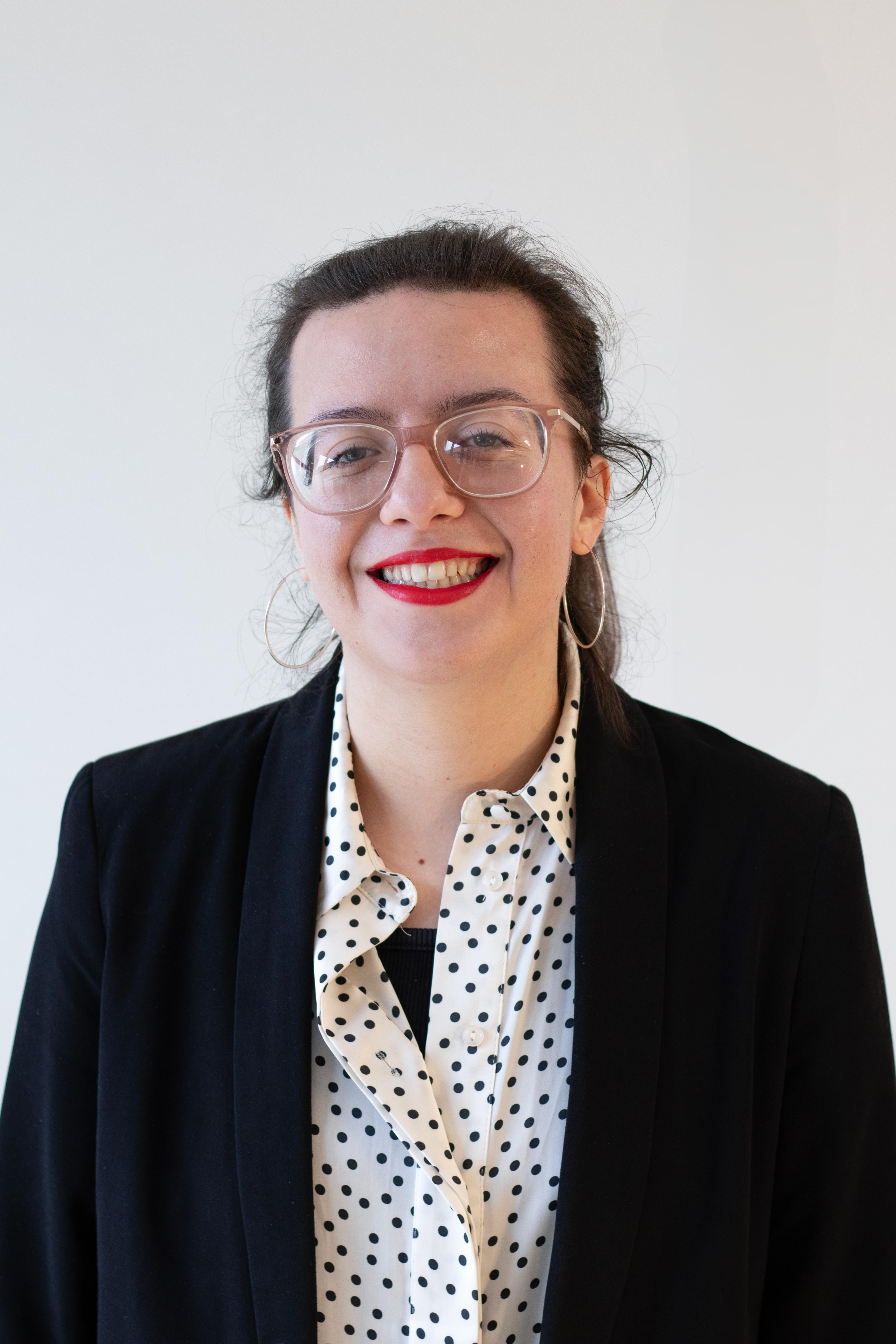 Headshot of Megan facing the camera 