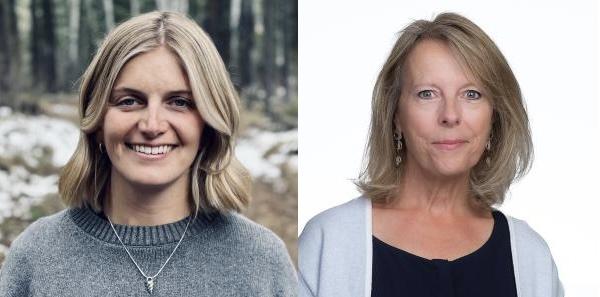 Profile photos of Lucy Harry and Carolyn Hoyle