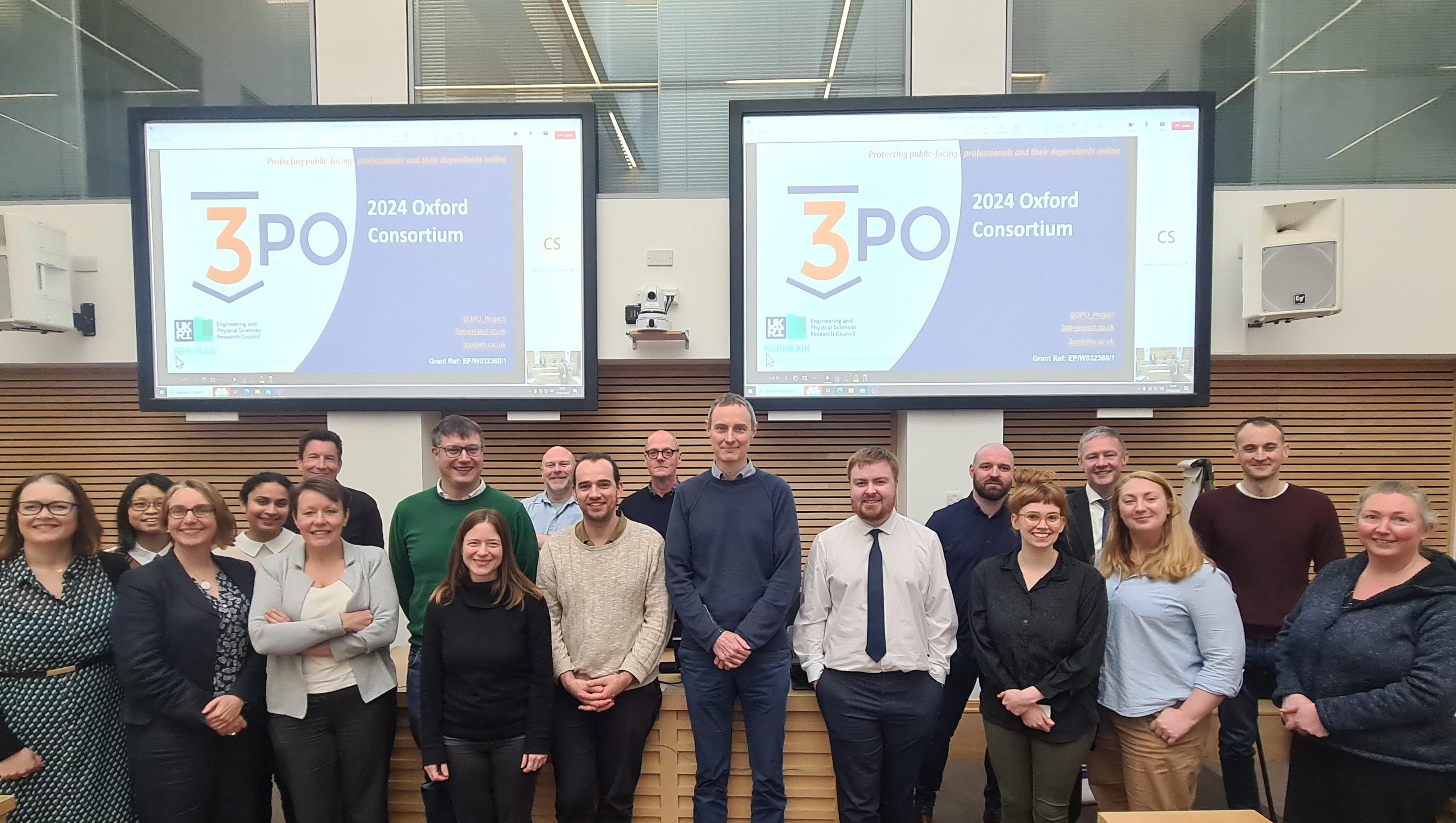 A group of people associated with the 3PO project