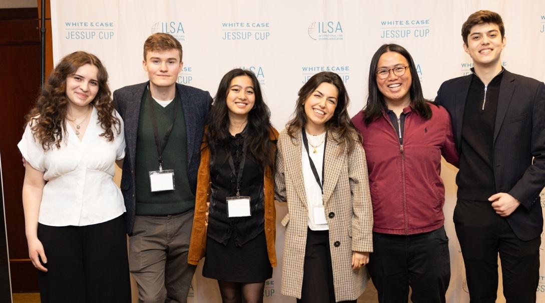 Participants with the Coach