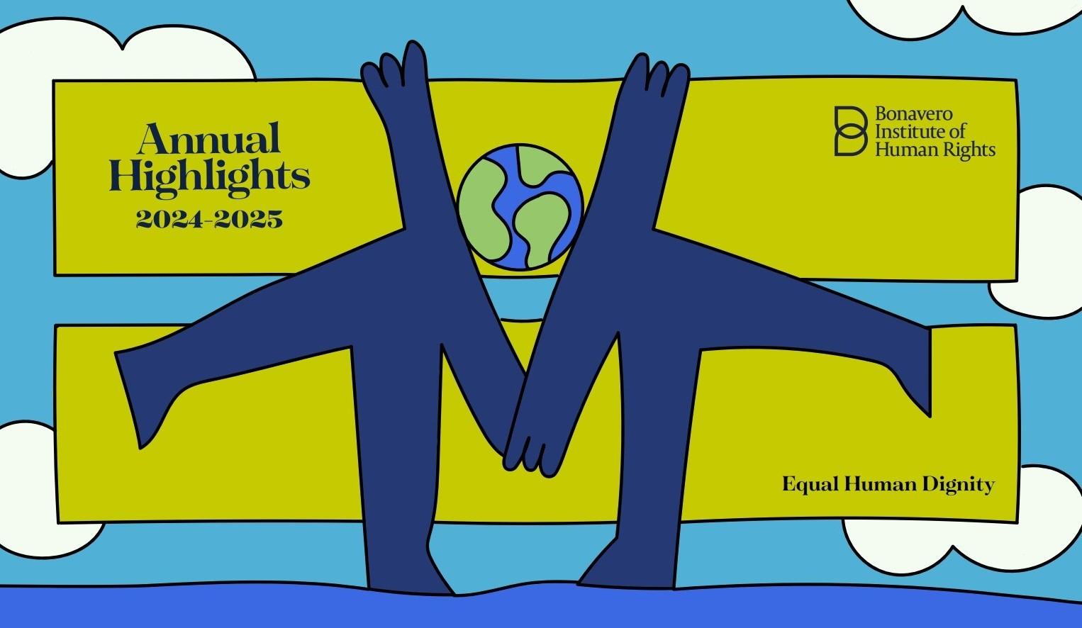 The Bonavero Institute of Human Rights Annual Report 24-25 front cover