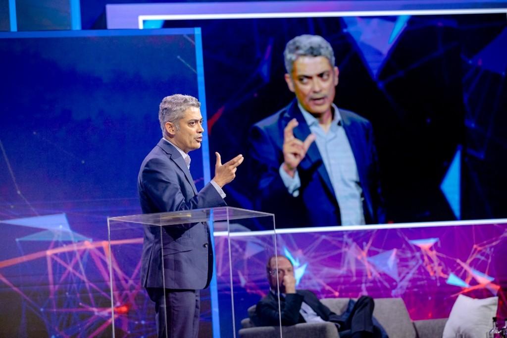 Professor Dev Gangjee speaking at the 2025 MARQUES conference.