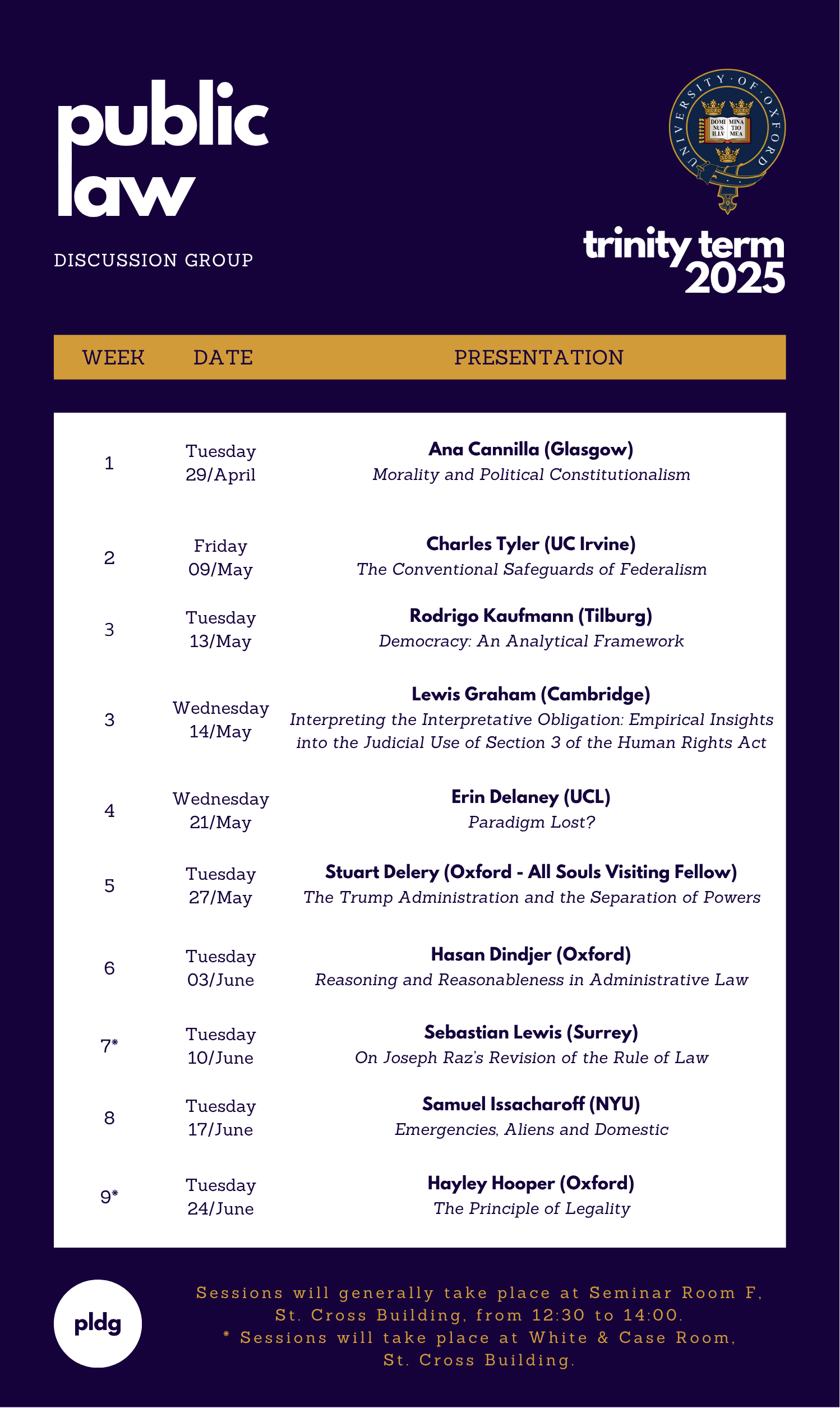 PLDG Term Card TT 2025