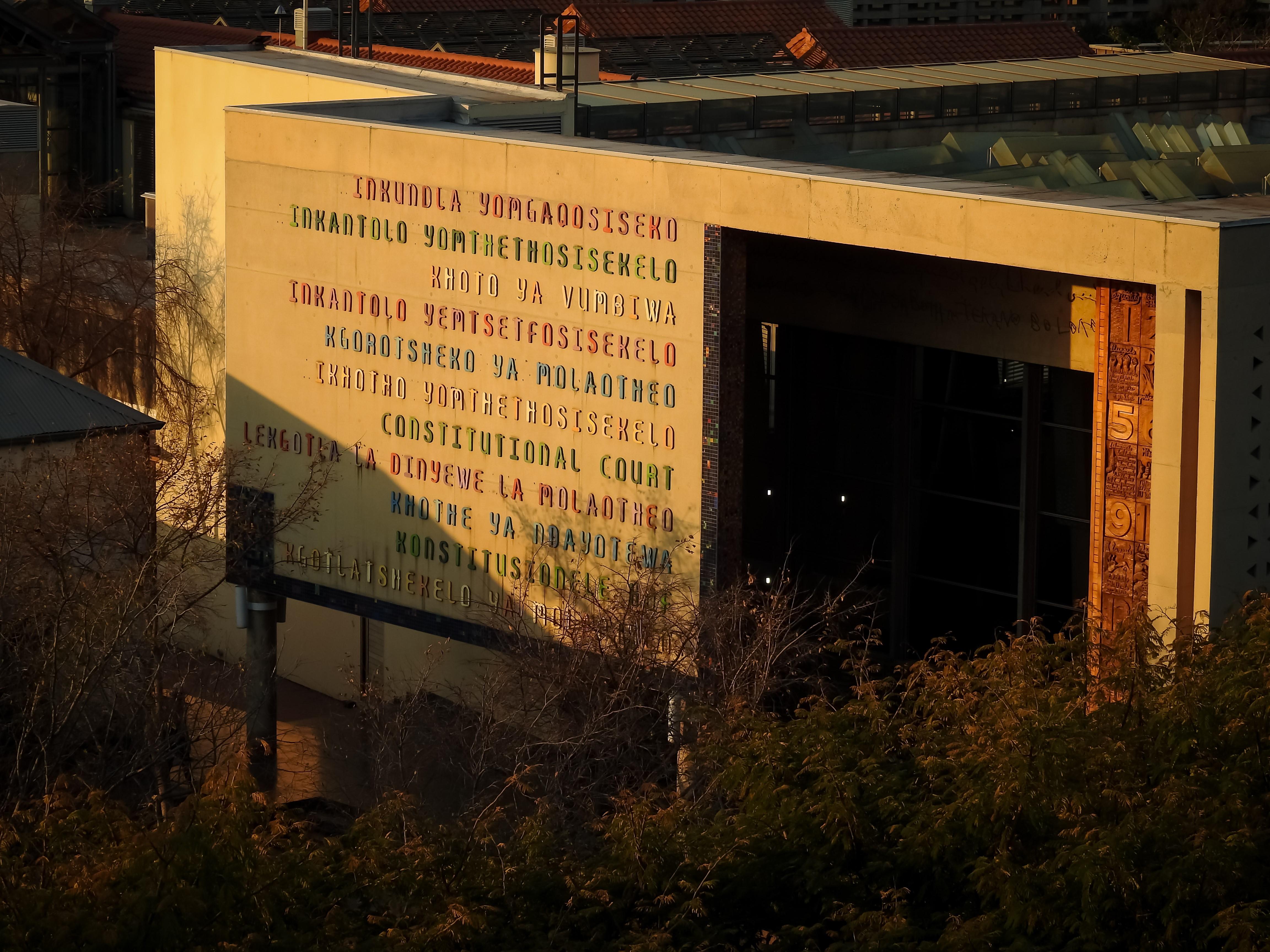 South African Constitutional Court, Braamfontein, Johannesburg