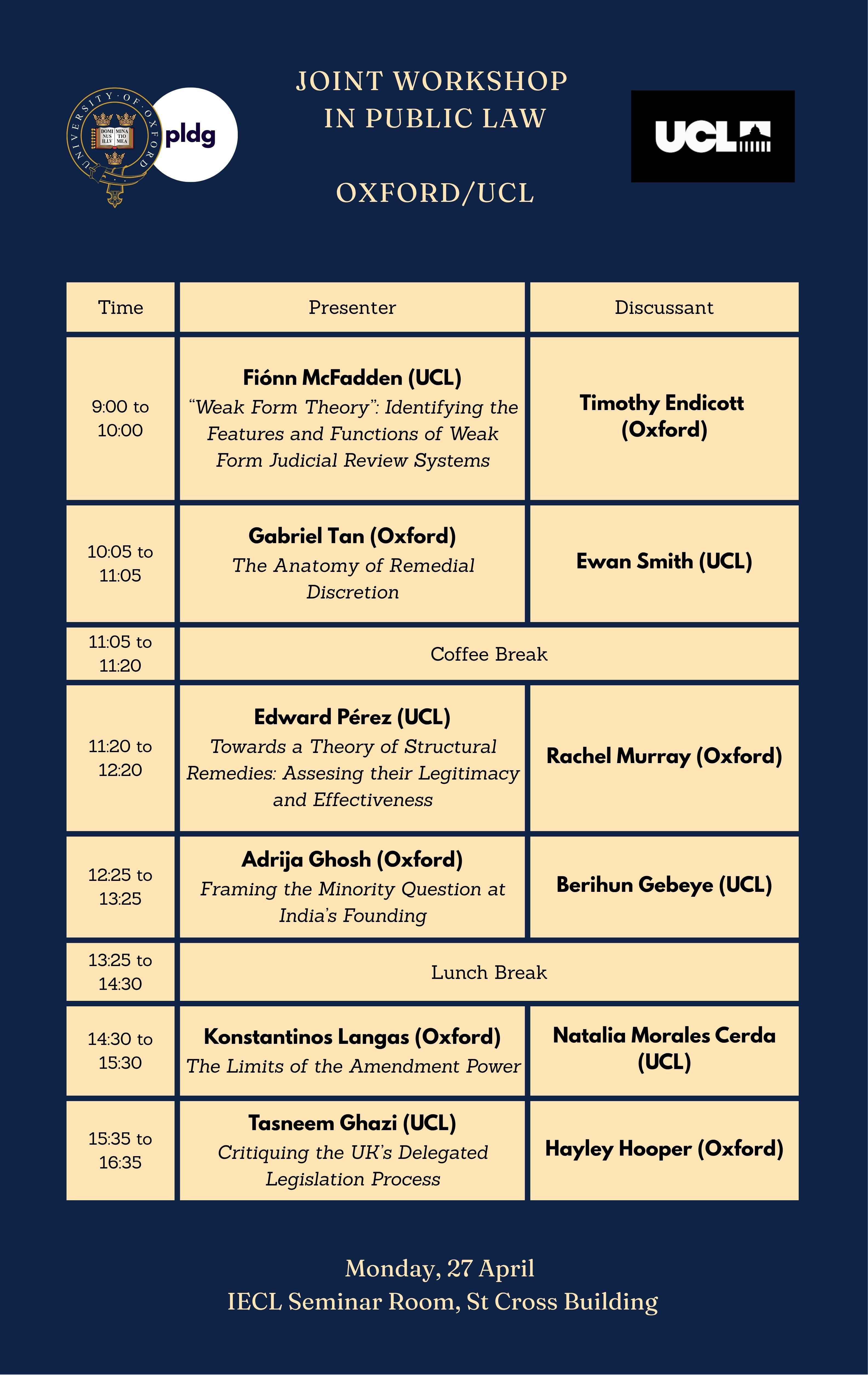 2026 Joint Workshop