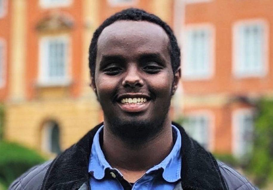 Headshot of Ahmed Jeyte looking at the camera