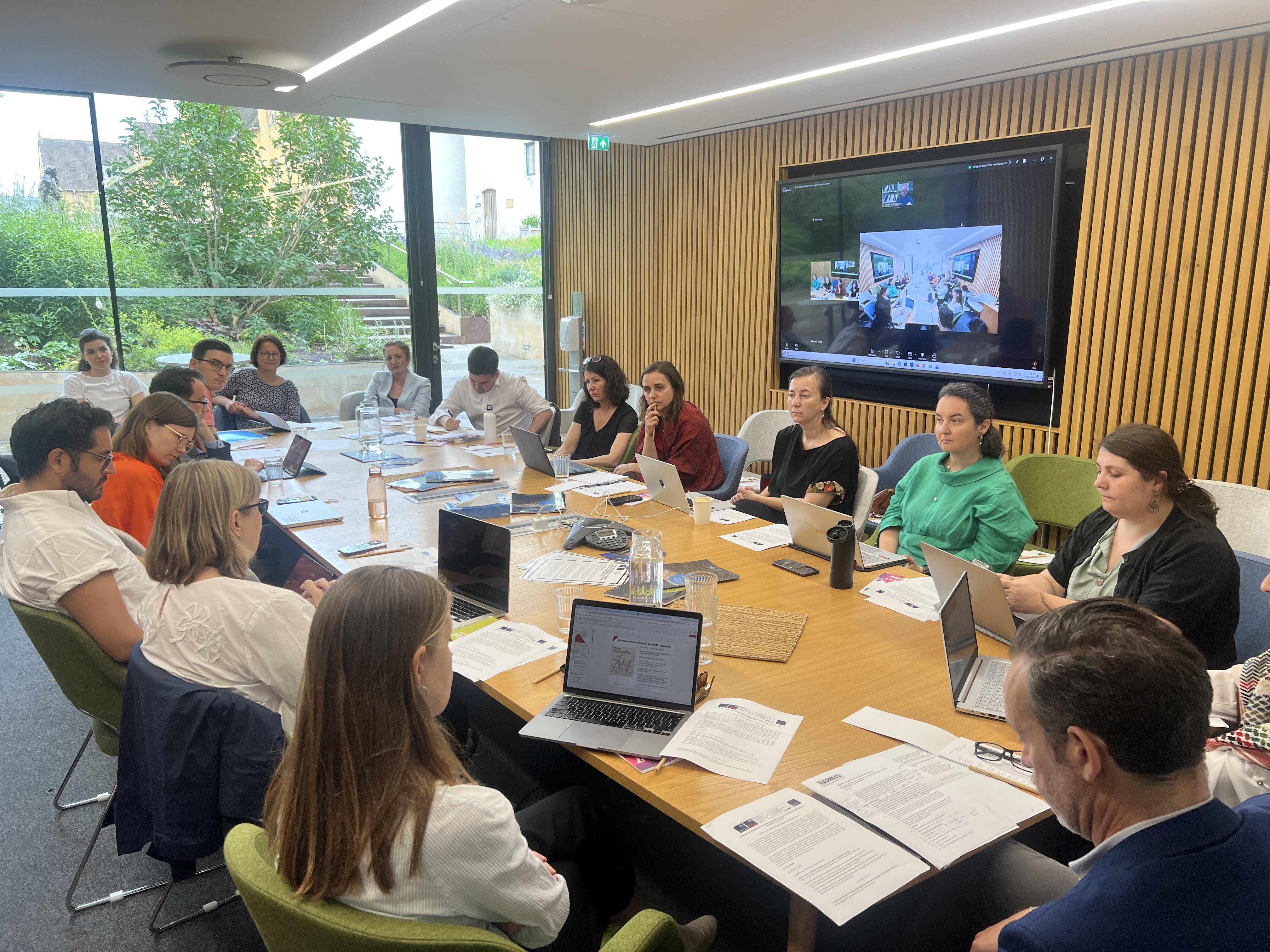 Photo from Research Workshop: Framing Migration, Authoritarianism and Climate Change in Human Rights Struggles in Europe