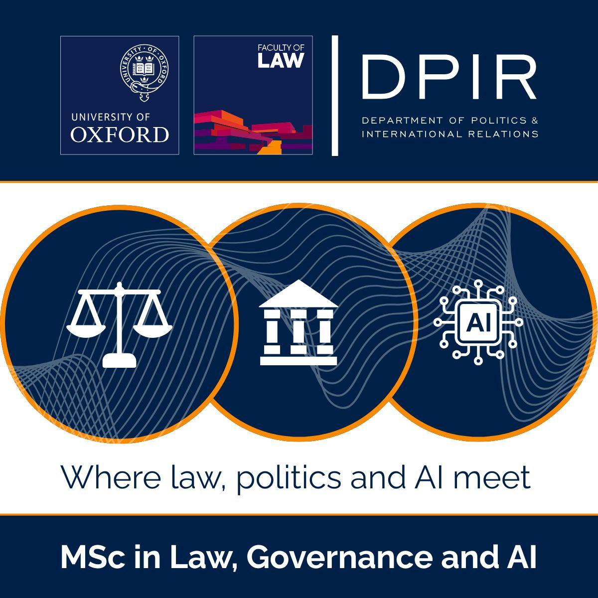MSc in Law, Governance and AI