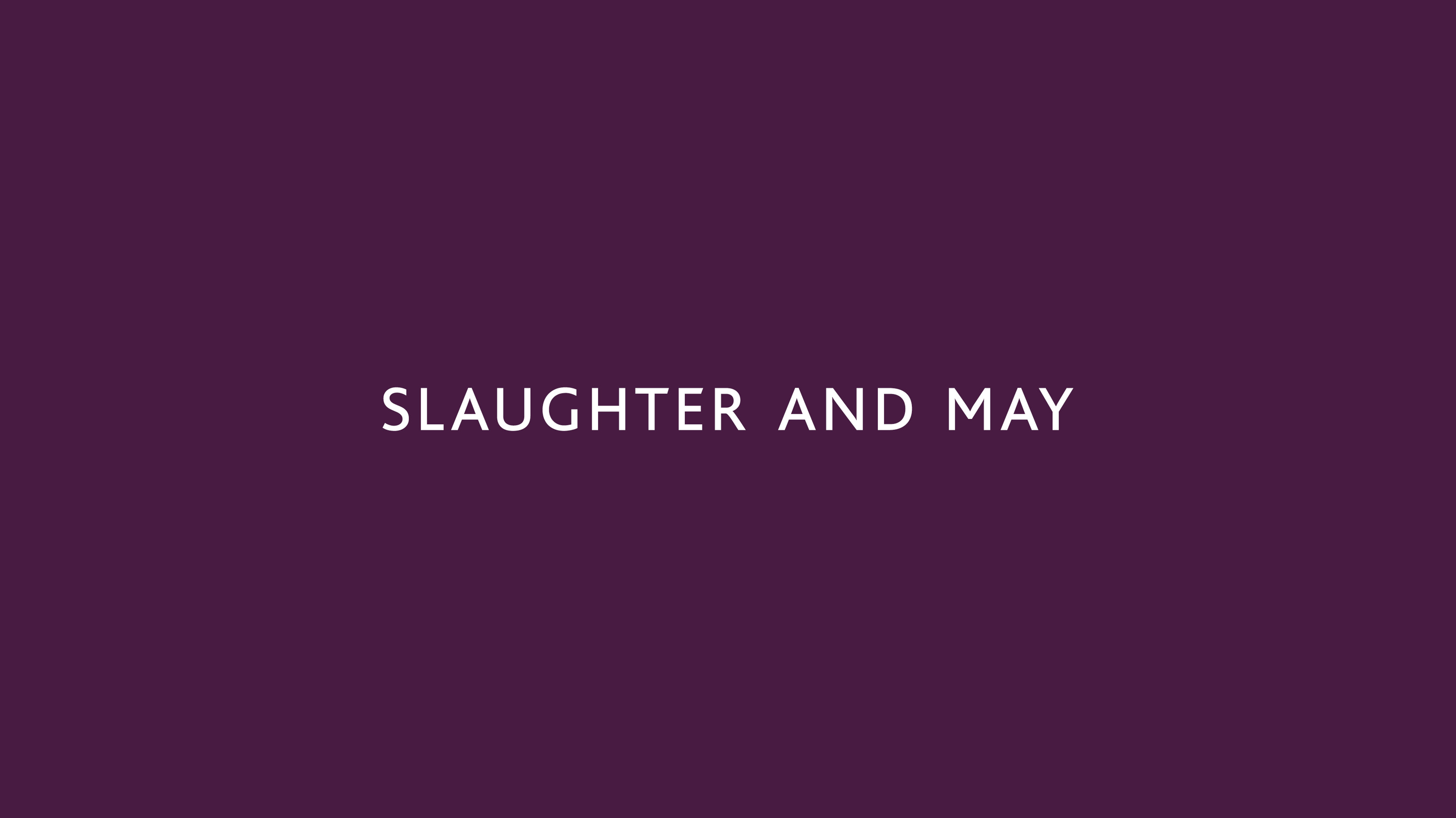 Slaughter and May Opportunities | Oxford Law Faculty
